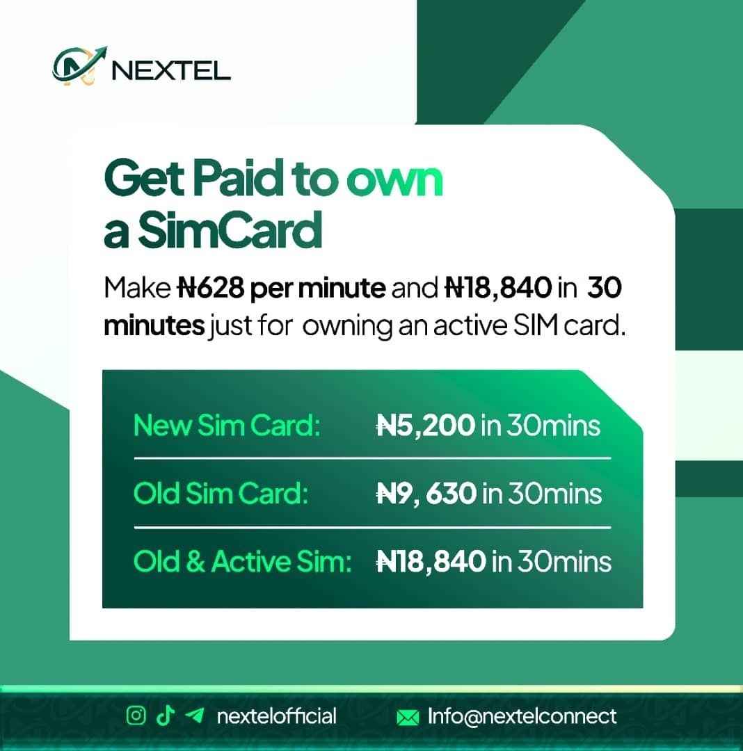 Get paid to own a SIM card — earnings by SIM tier